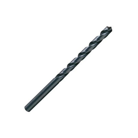 Champion Cutting Tool 1/4in - 704 Taper Length Drills, Straight Shank, 118 deg Drill, HSS, Oxide Finish, 6PK CHA 704-1/4